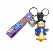 Brelok wisiorek do kluczy plecaka kot kotek z bajki GARFIELD rudy figurka