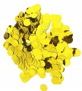 KONFETTI 10 g urodziny chrzest dekoracja złote