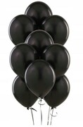 Balony lateksowy czarny 10 szt urodziny 5 cali
