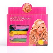 Wałki magiczne papiloty spirale do włosów skręcające włosy loki 18 szt.
