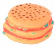 Zabawka gumowa gryzak dla psa psów 9 cm hamburger