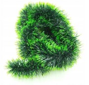 Łańcuch choinkowy 8cm girlanda święta 2m zielony