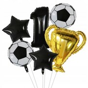 Zestaw balonów piłka nożna na pierwsze 1 urodziny