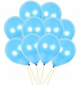 Balony lateksowy niebieski 10 wesele urodziny 30cm