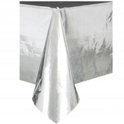 Obrus plamoodporny Srebrny cerata folia 137 x 274