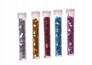 ZESTAW SYPKI BROKAT GWIAZDKI 5 kolorów dekoracyjny