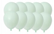 Balony pastelowe pistacjowe 10 szt urodziny 30 cm