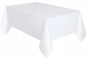 Obrus plamoodporny biały cerata foliowy 137 x 183