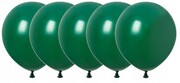 Balony lateksowe butelkowa zieleń 30 cm 5 szt