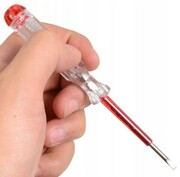 PRÓBNIK NAPIĘCIA PROBÓWKA TESTER PRĄDU ŚRUBOKRĘT