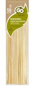 Bambusowe patyczki do szaszłyków 25cm 50szt 2,5mm