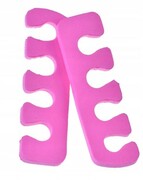 SEPARATOR do manicure pedicure 2 szt różowy