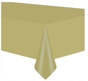 Obrus plamoodporny foliowy 137 x 274 złoty chrom