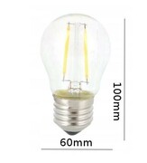 żarówka 2W filament do GIRLANDA lampki ogrodowe