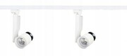 226 ZESTAW 2 reflektory LED 30W SKLEPOWE szyna 1m