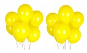 Balony lateksowe żółte metaliczne 5 cali 10 szt