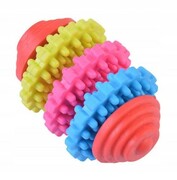 Zabawka gumowa dla psa szczotka gryzak kość 3 x