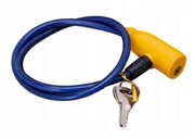 Zapięcie rowerowe na kluczyk kłódka zapinka rower