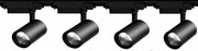 N 110 ZESTAW 4 reflektory LED 30W SKLEPOWE szyna 4m (1)