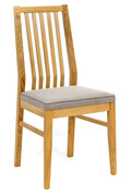 Krzesło dębowe 07 Tapicerka Woodica