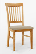 Krzesło dębowe 02 Tapicerka Woodica