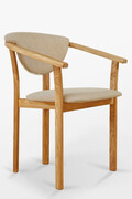 Fotel dębowy M tapicerowany Woodica