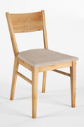 Krzesło dębowe 06 Tapicerka Woodica