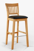 Krzesło dębowe barowe C hoker Woodica