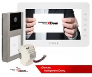 Zestaw wideodomofonowy Vidos czytnik RFID S11-1 monitor M12W 5905896923202 S11-1_M12W