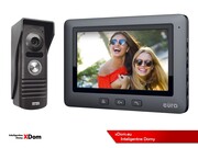 WIDEODOMOFON ZESTAW VDA-10A3 EURA CONNECT MONITOR 7 CALI VDA-45A3 BLACK 5905548276861 VDA-10A3_VDA-45A3_BL