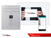 Zestaw wideodomofonu Wi-Fi Vidos skrzynka na listy S14D-SKP monitor M10W-X 5907281201414 S14D-SKP_M10W-X