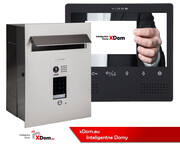 Wideodomofon cyfrowy Vidos S1401D-SKP M1023B z szyfratorem 5907281202695 S1401D-SKP M1023B
