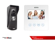 WIDEODOMOFON ZESTAW VDA-10A3 EURA CONNECT MONITOR 4,3 CALI VDA-52A3 5905548272337 VDA-10A3_VDA-52A3