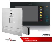 VIDOS Zestaw wideodomofonu skrzynka na listy monitor 7 cali S1201-SK+M1021B S1201-SK+M1021B 1