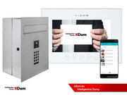 Zestaw wideodomofonu Wi-Fi Vidos skrzynka na listy S14D-SKP monitor M11W-X 5907281201421 S14D-SKP_M11W-X