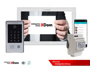 Wideodomofon Vidos z szyfratorem i czytnikiem RFID S20DA i monitorem WiFi M14W-X 5907281201438 S20DA_M14WX