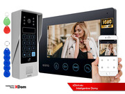 WIDEODOMOFON EURA VDP-90A3 DELTA + czarny monitor TUYA 5905548278230 VDP-90A3 CZARNY WIFI