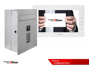 Zestaw wideodomofonu Vidos skrzynka na listy S14D-SKP monitor M12W 5907281209755 S14D-SKP_M12W