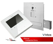VIDOS Zestaw wideodomofonu skrzynka na listy monitor 3,5 S1201-SK+M1022W S1201-SK+M1022W 1