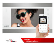 Eura Monitor wideodomofonu VDA-00C5 WiFi 7'' 5905548278216 VDA-00C5 Biały