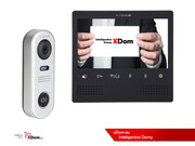 Zestaw wideodomofonu cyfrowego Vidos DUO S1001_M1023B 5907281206488 S1001_M1023B
