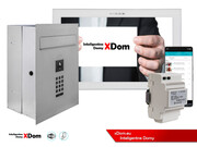 Skrzynka na listy z Widedomofonem Vidos z szyfratorem S14D-SKP i monitorem M14W-X 5907281201513 S14D-SKP_M14WX