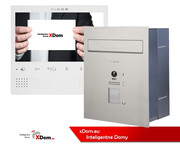 Wideodomofon Vidos zestaw skrzynka na listy S1201A-SKP M1023W 5907281202671 S1201A-SKP M1023W