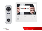 Zestaw wideodomofonu cyfrowego Vidos DUO S1001_M1023W 5907281206488 S1001_M1023W