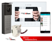 Wideodomofon Vidos z natynkową stacją S12D z szyfratorem i dotykowym monitorem M11W-X 5907281202510 S12D_M11W-X