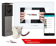 Wideodomofon Vidos z natynkową stacją S12D z szyfratorem i dotykowym monitorem M10W-X 5907281202510 S12D_M10W-X