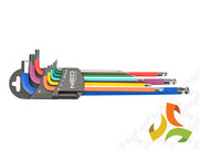Zestaw kluczy NEO Tools 09-512 sześciokątne, 9 szt.