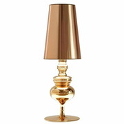 Lampa biurkowa QUEEN złota