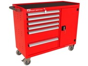 Wózek warsztatowy TRUCK z 6 szufladami i drzwiami PT-217-40