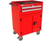 Wózek narzędziowy z 2 szufladami i drzwiami P-231